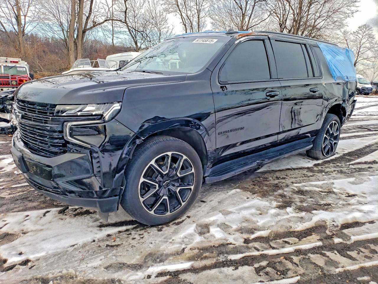 2023 Chevrolet Suburban RST, VIN 1GNSKEKD0PR533494 — Rollover
