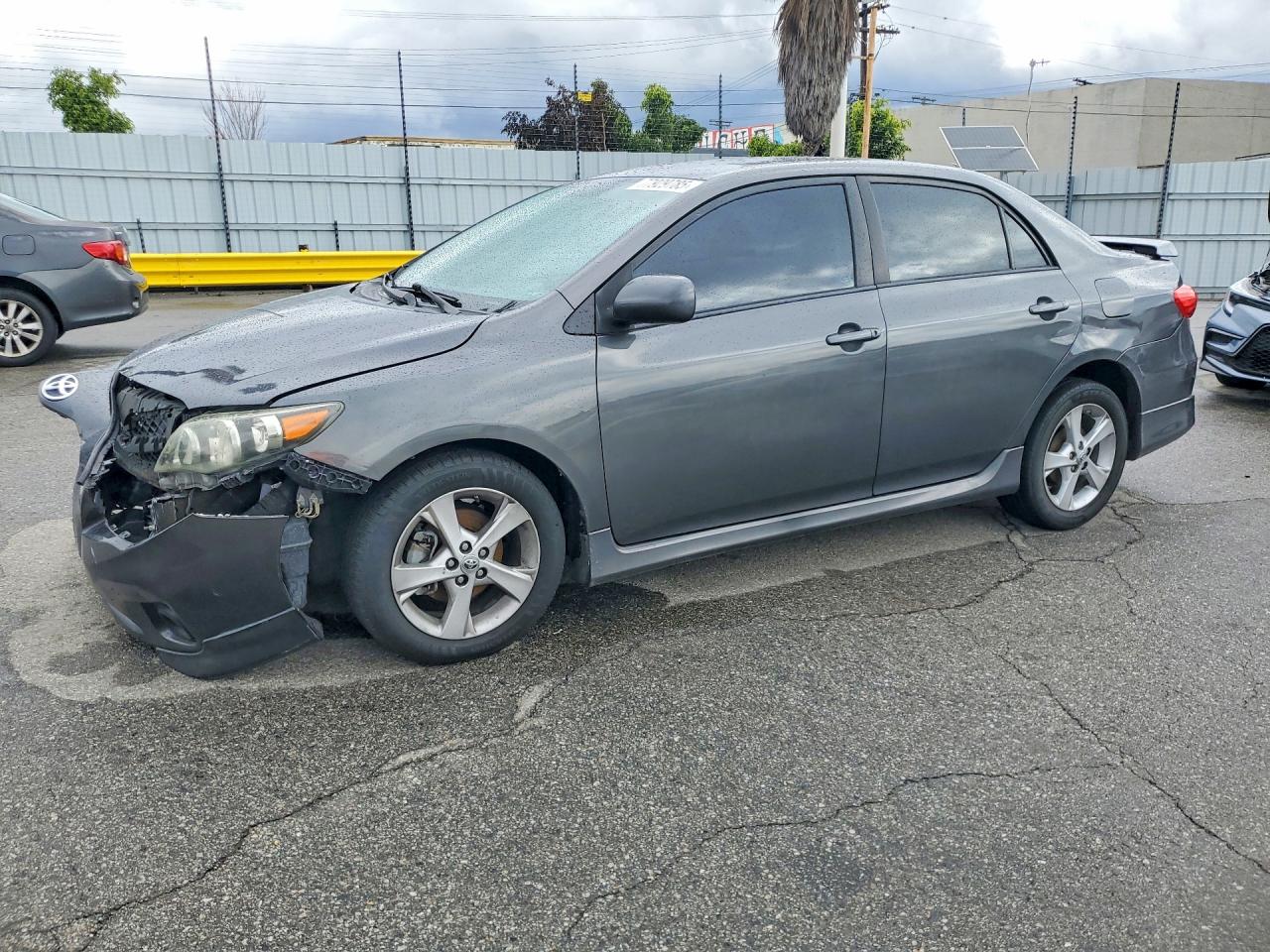 2013 Toyota Corolla S, VIN 5YFBU4EE7DP221759 — Front end