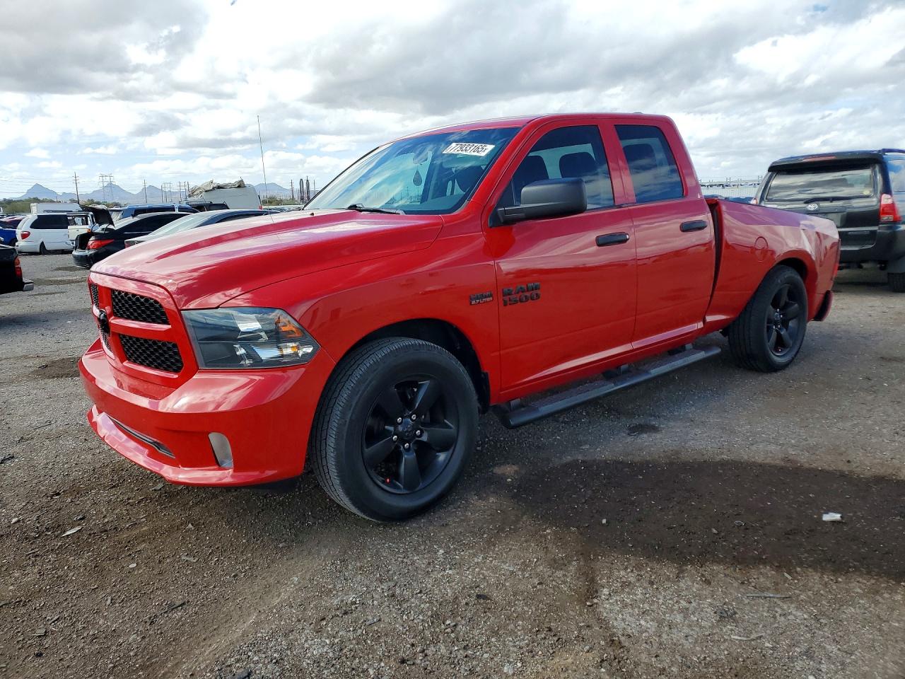 2018 Ram 1500 Express, VIN 1C6RR6FT3JS334182 — Повреждение рамы