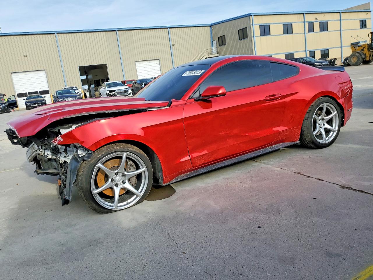 2015 Ford Mustang GT Premium, VIN 1FA6P8CF1F5314567 — Front end