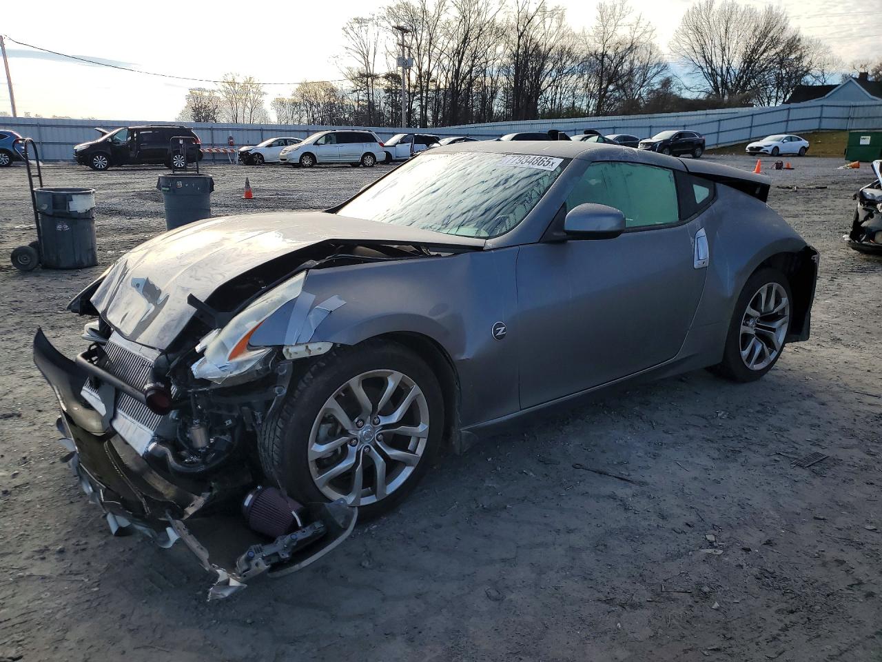 2014 Nissan 370Z, VIN JN1AZ4EH1EM633920 — Front end