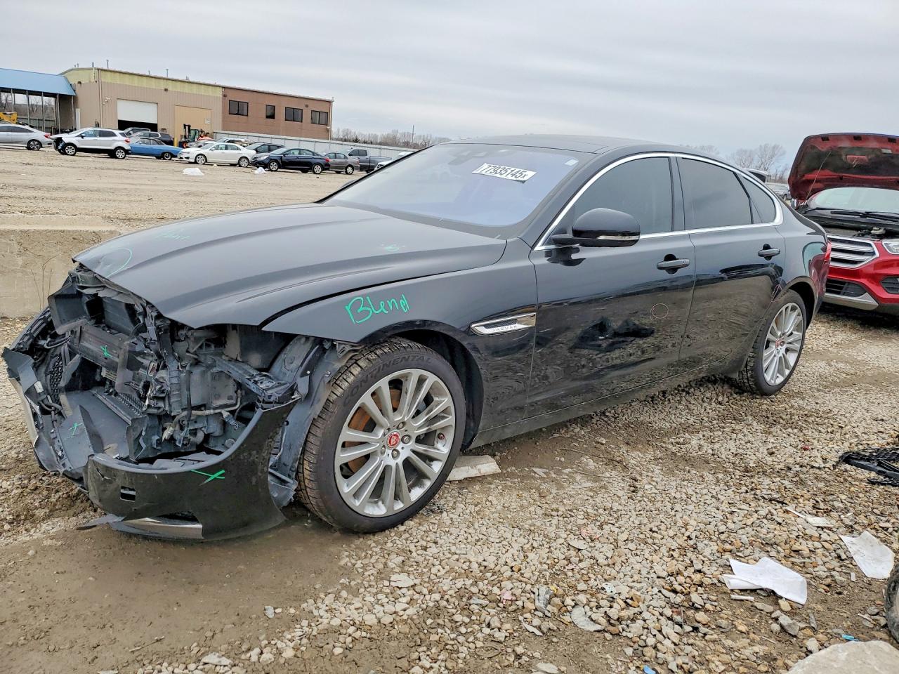 2020 Jaguar XF, VIN SAJBK4FX3LCY84972 — Front end