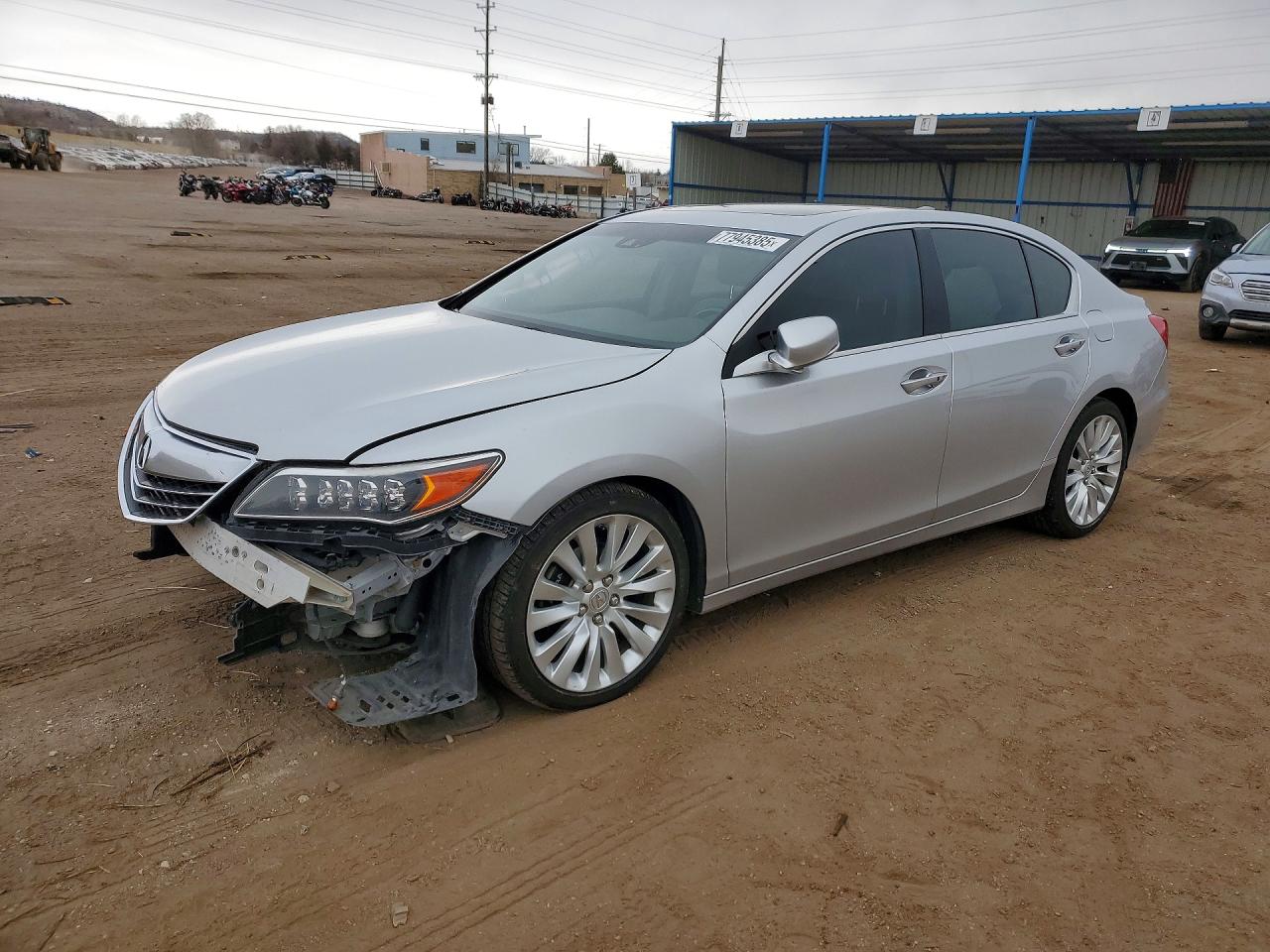 2015 Acura RLX Technology, VIN JH4KC1F58FC001671 — Front end