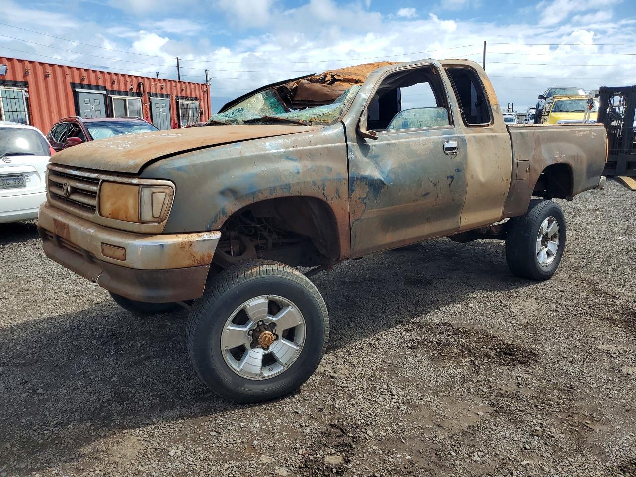 1996 Toyota T100 SR5, VIN JT4UN24D4T0021627 — Rollover