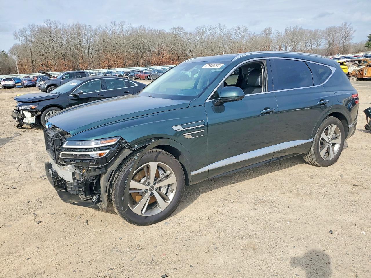 2023 Genesis GV80, VIN KMUHBDSB2PU123074 — Front end