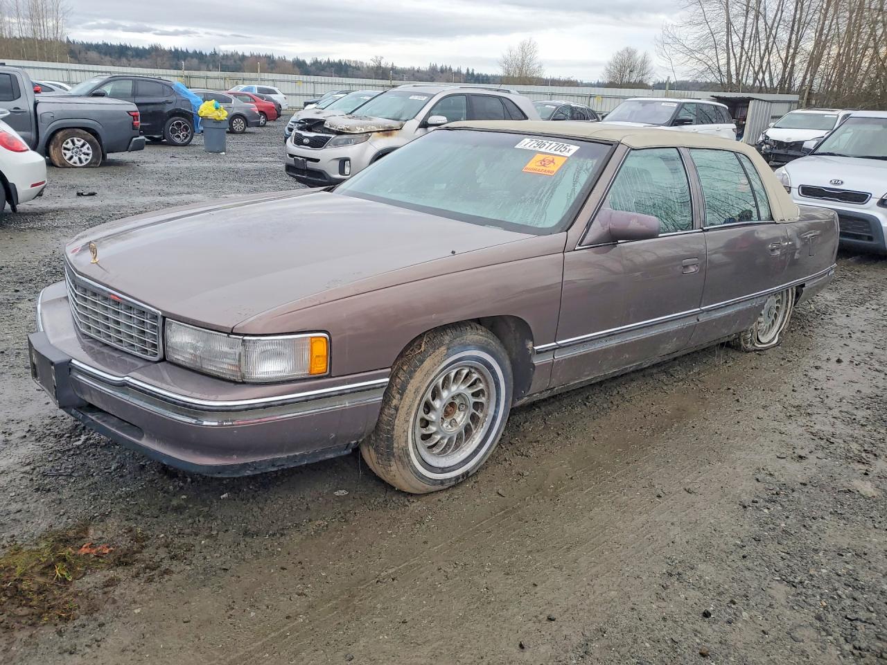 1995 Cadillac DeVille, VIN 1G6KD52B4SU284644 — Вода / потоп