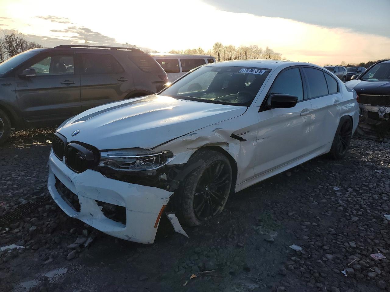 2020 BMW M5 Competition, VIN WBSJF0C00LB448884 — Front end