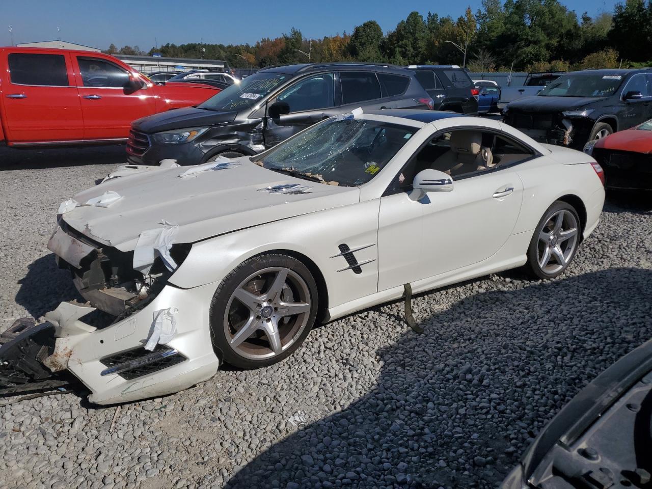 2014 Mercedes-Benz SL 550, VIN WDDJK7DA0EF021533 — Front end