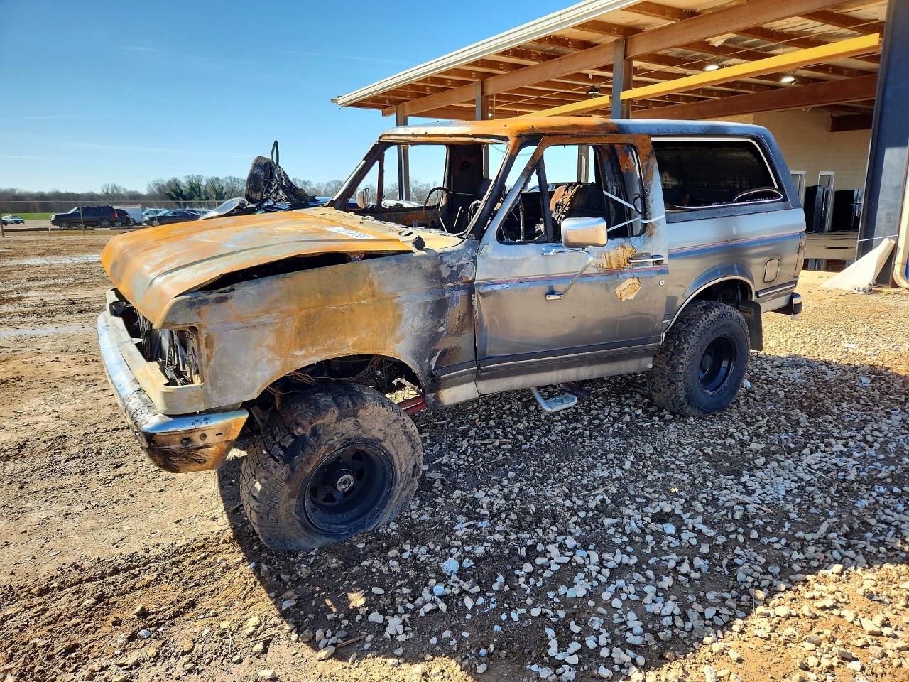 1988 Ford Bronco, VIN 1FMEU15N6JLA84289 — Burn