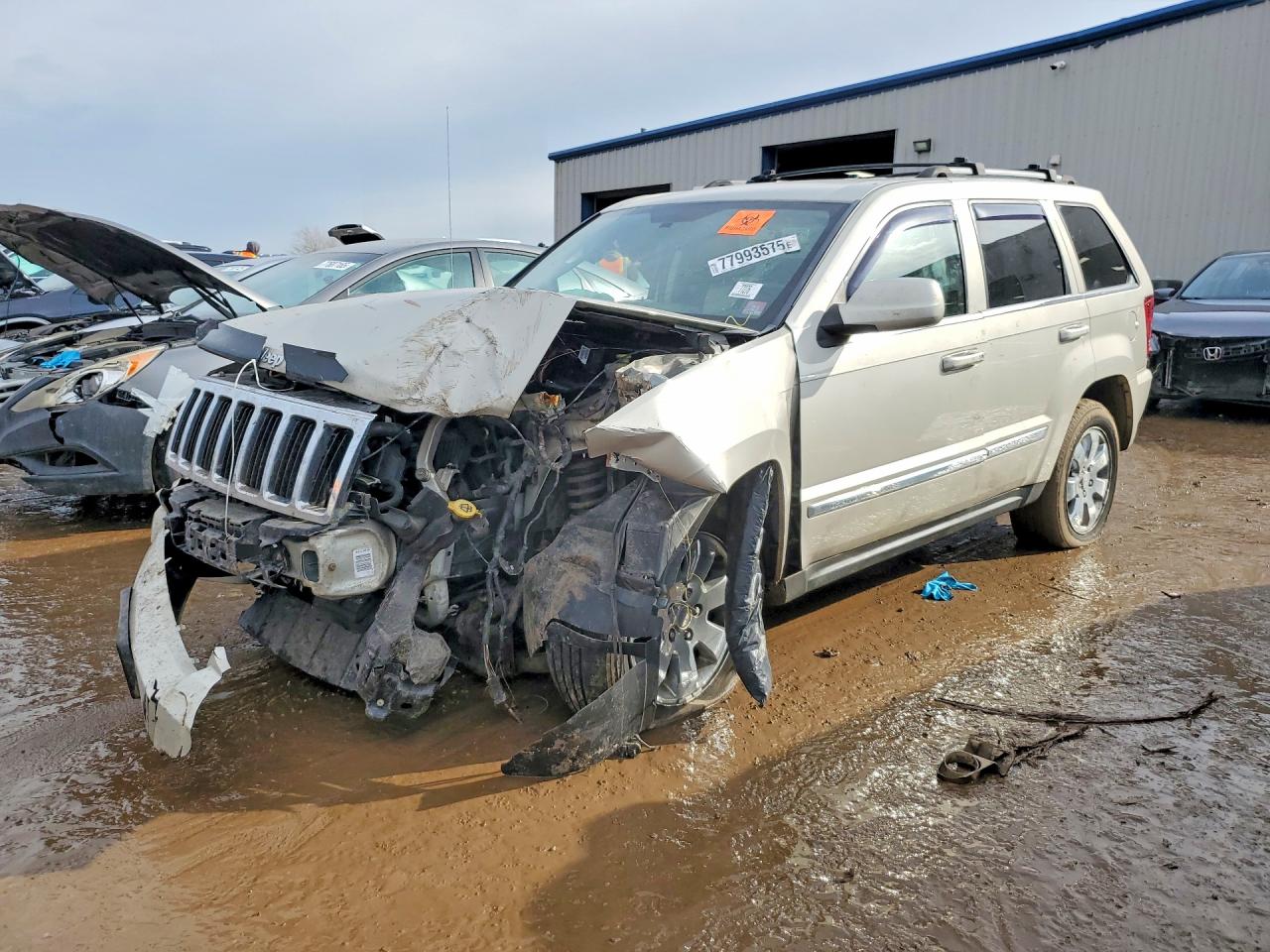 2008 Jeep Grand Cherokee Limited, VIN 1J8HR58258C184219 — Front end