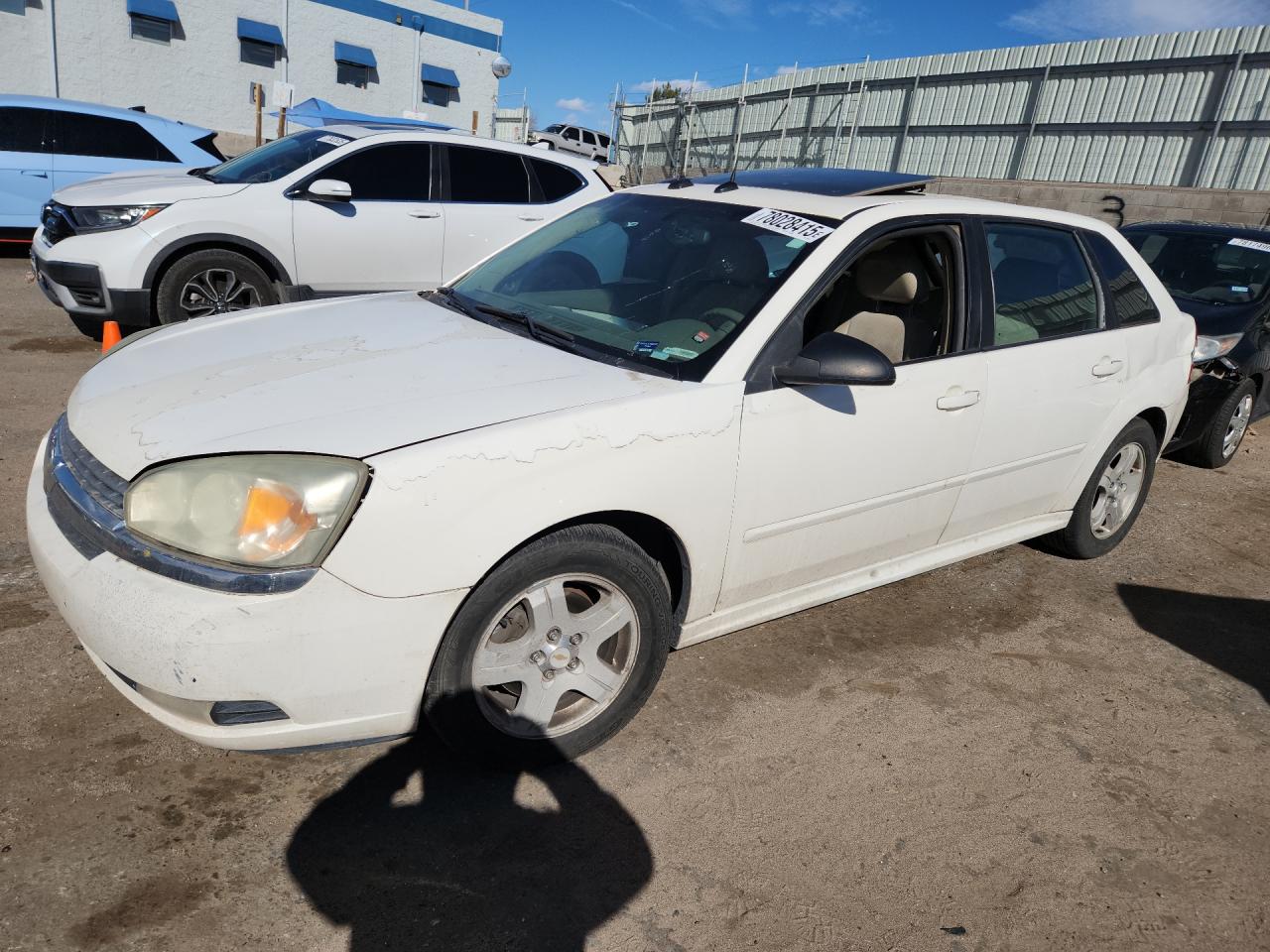 2004 Chevrolet Malibu Maxx LT, VIN 1G1ZU64894F250380 — Rear end