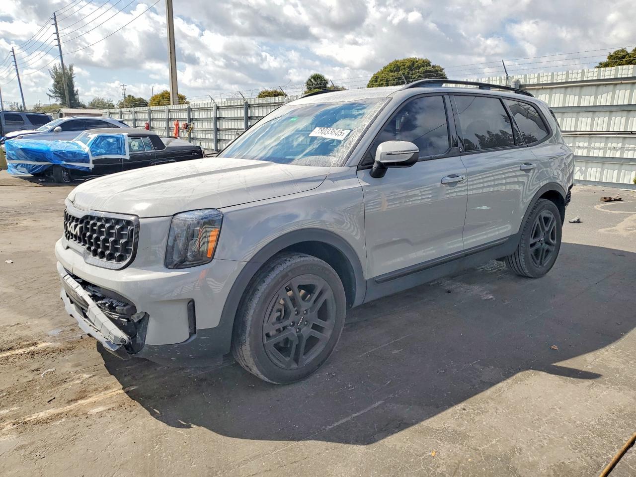 2024 Kia Telluride EX X-Line, VIN 5XYP3DGC3RG418475 — Rear end