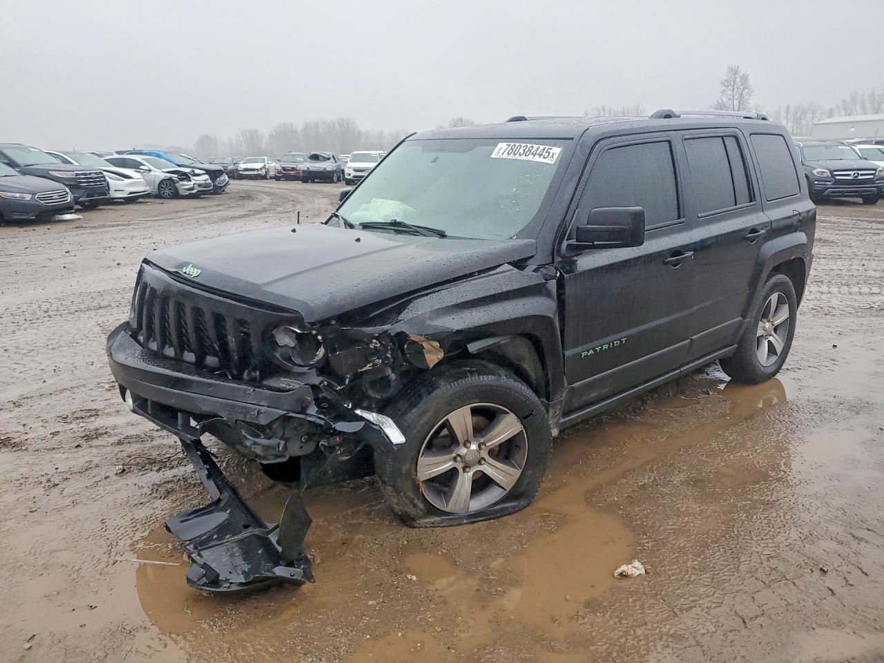2017 Jeep Patriot High Altitude, VIN 1C4NJPFAXHD169300 — Front end