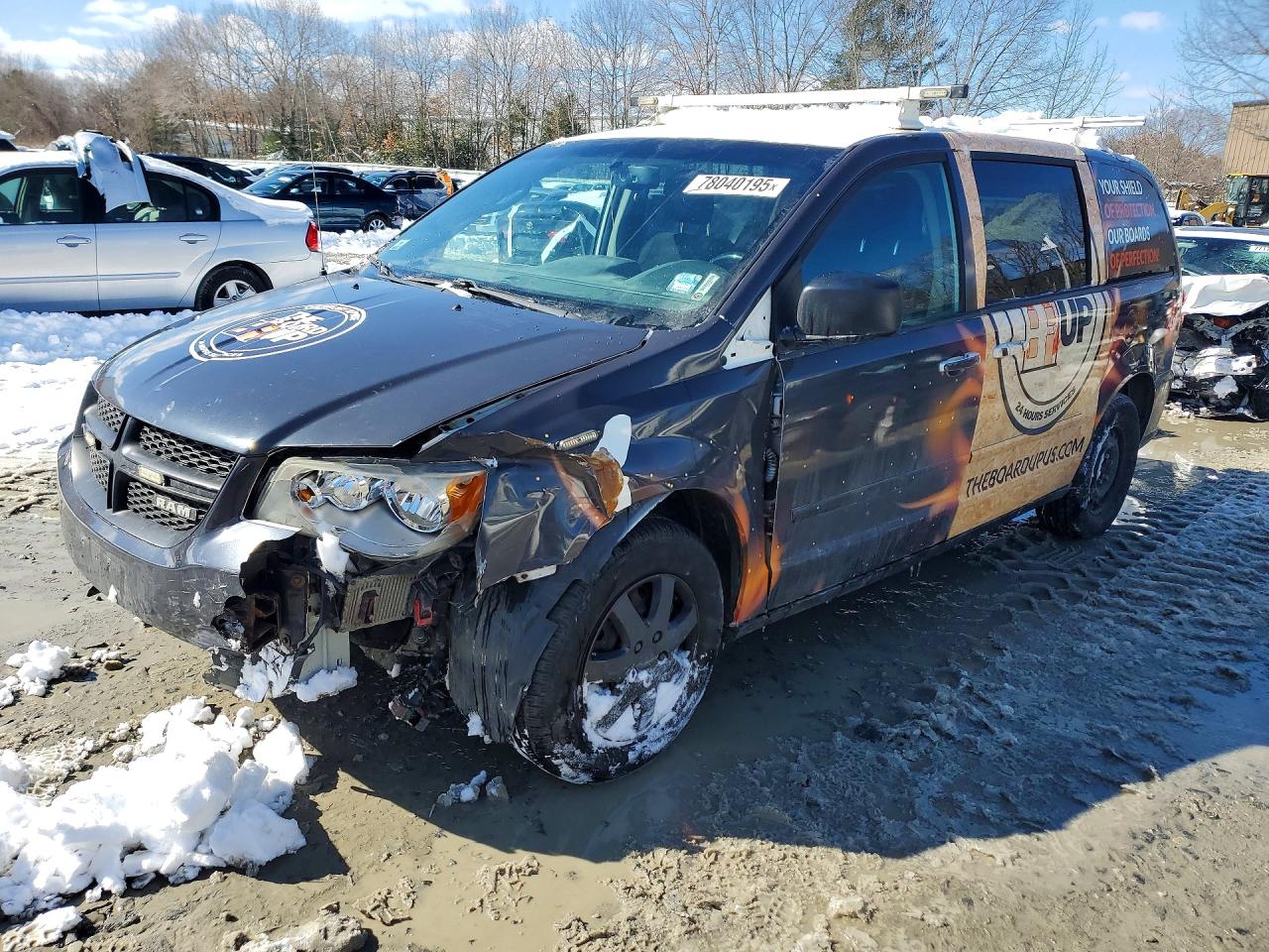 2012 Ram Cargo Van, VIN 2C4JDGAG0CR258347 — Front end