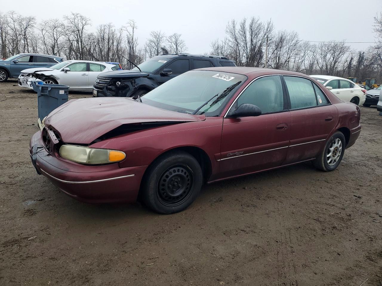 1998 Buick Century Custom, VIN 2G4WS52M5W1562714 — Перед
