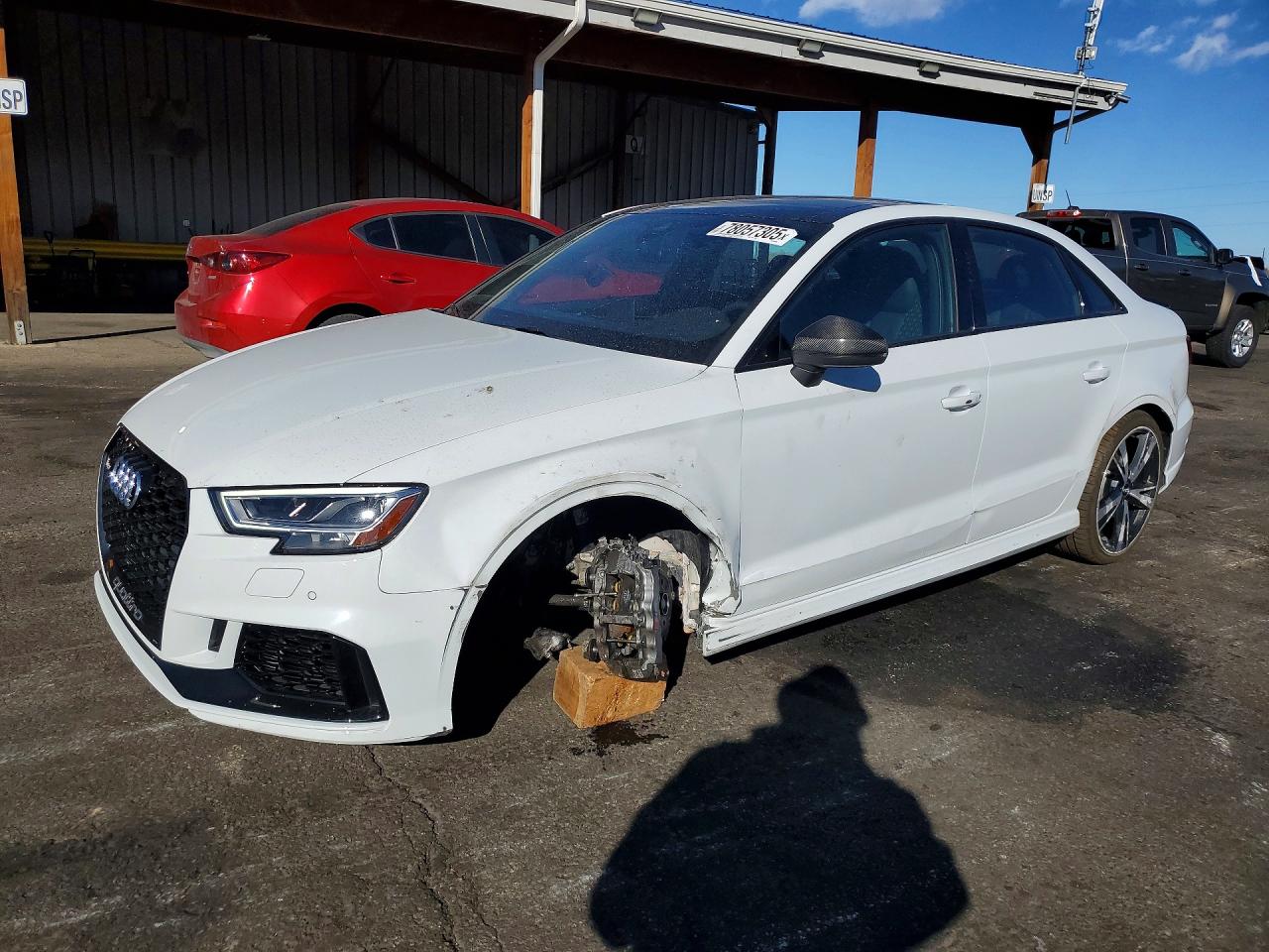 2018 Audi RS 3, VIN WUABWGFF3J1904449 — Перед