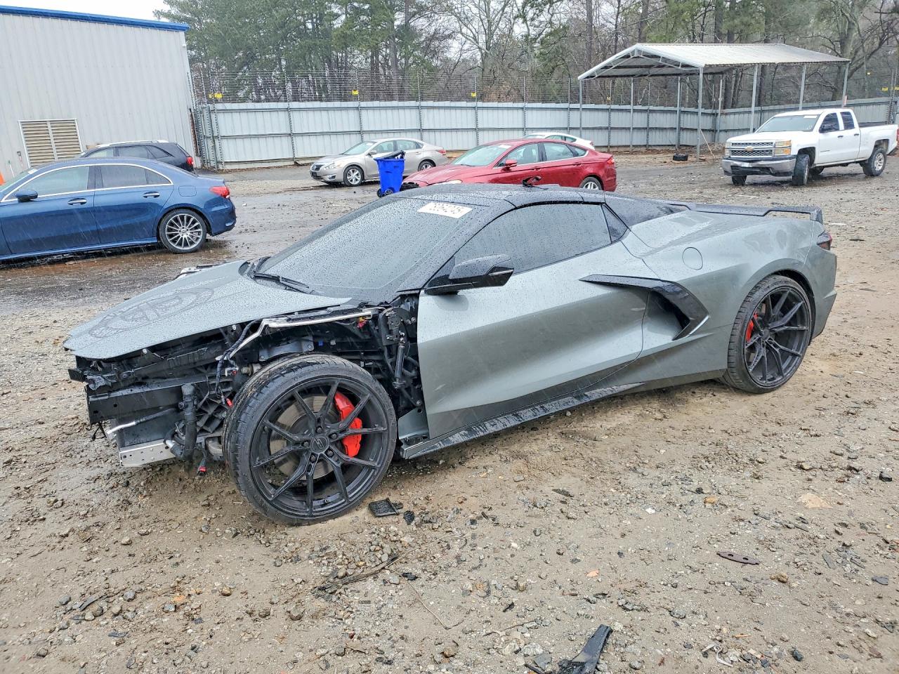 2022 Chevrolet Corvette 2LT, VIN 1G1YB3D43N5114069 — Front end