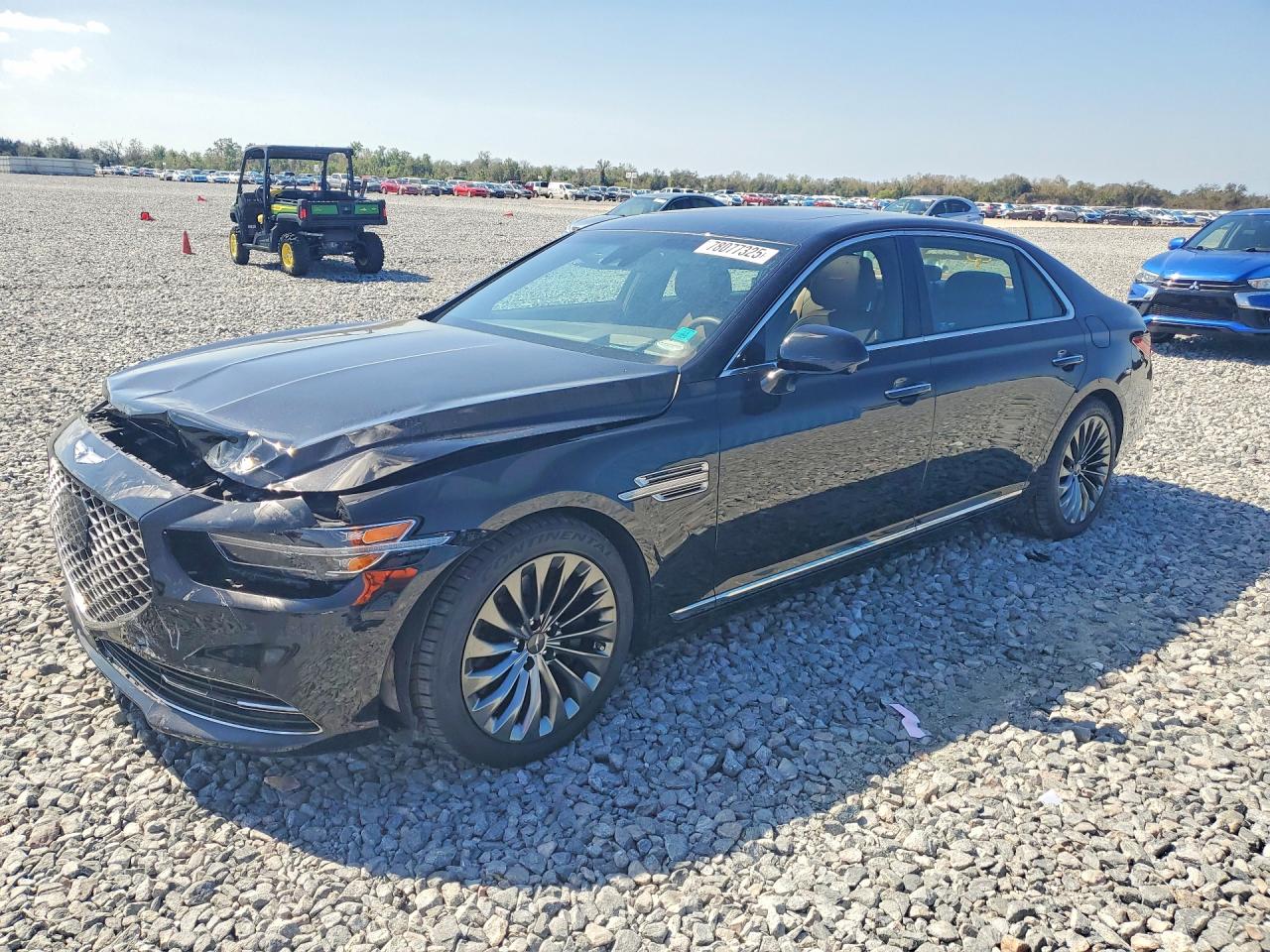 2020 Genesis G90 Premium, VIN KMTF34PA9LU075768 — Перед