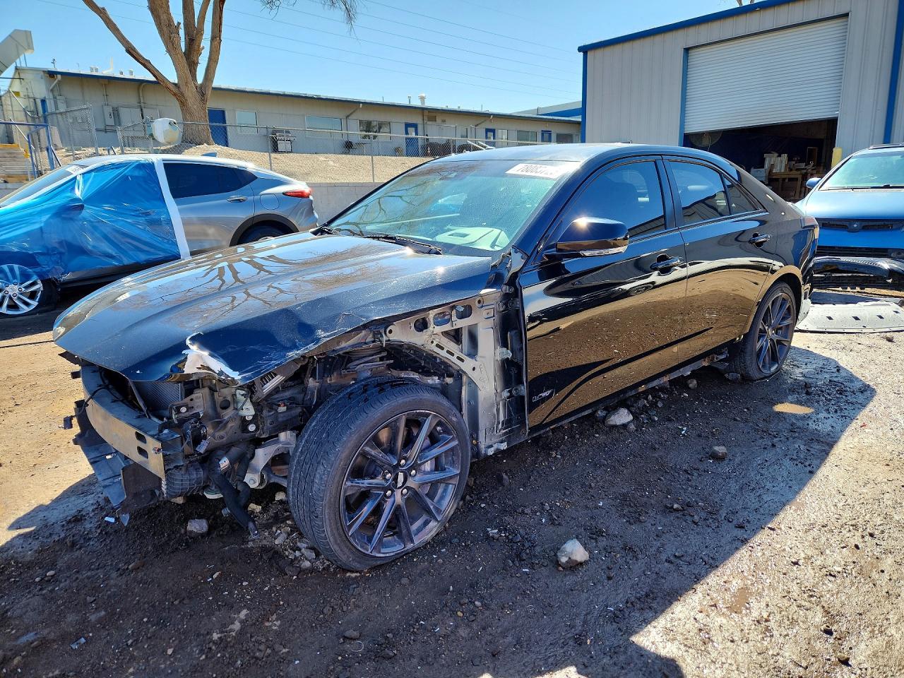 2022 Cadillac CT4-V, VIN 1G6DH5RL2N0129775 — Front end