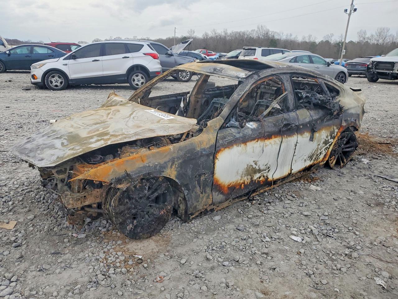 2018 BMW 4 Series 430i xDrive, VIN WBA4J3C54JBG91949 — Burn
