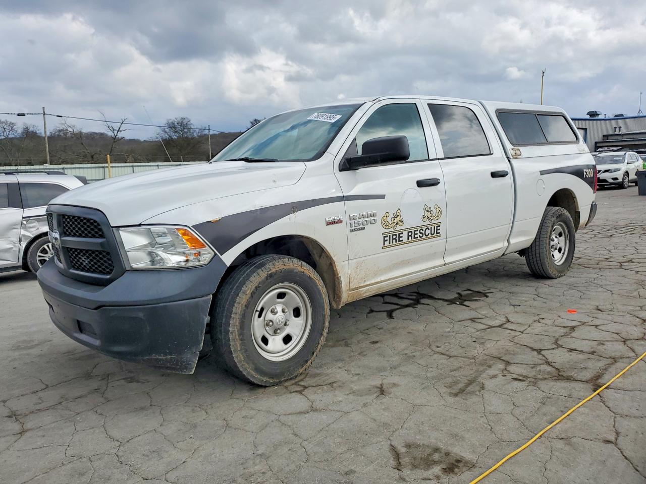 2019 Ram 1500 Tradesman, VIN 1C6RR7ST3KS553799 — Minor dents and scratches