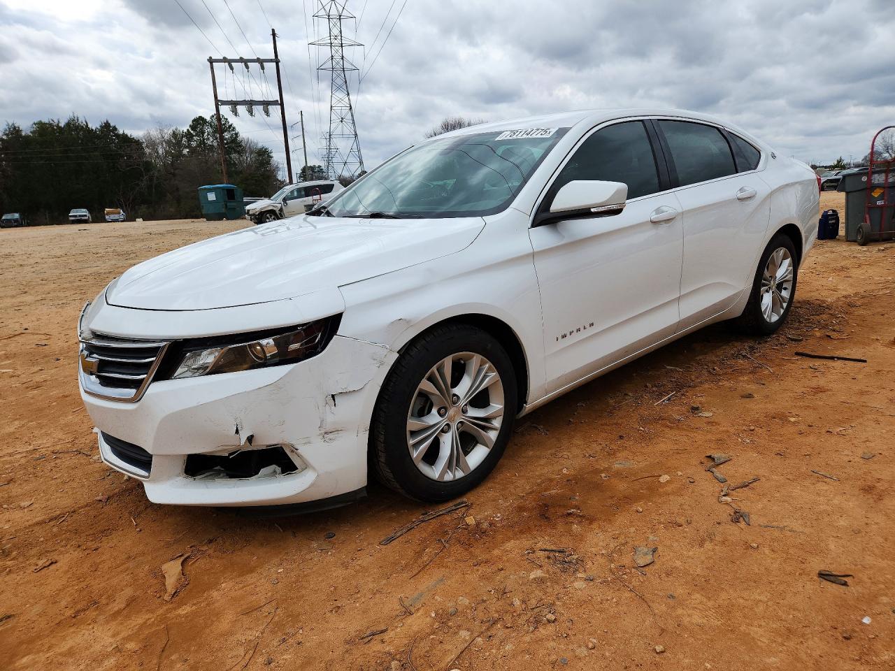 2015 Chevrolet Impala LT, VIN 2G1125S34F9168718 — Front end