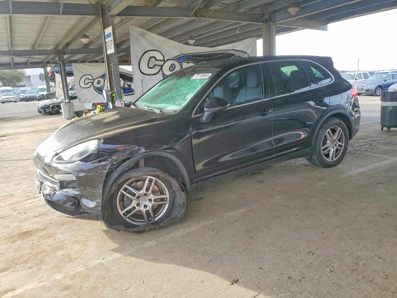 2012 Porsche Cayenne, VIN WP1AA2A28CLA09706 — Undercarriage
