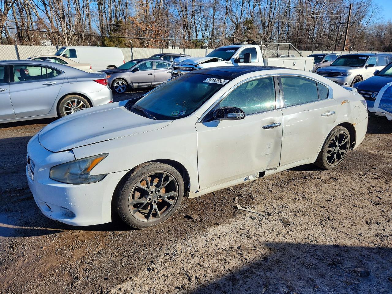 2012 Nissan Maxima S, VIN 1N4AA5AP4CC805549 — Бок