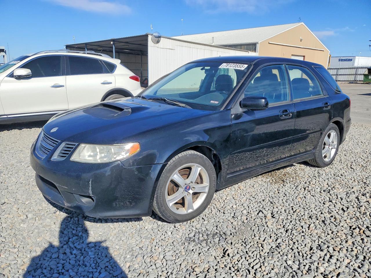2005 Saab 9-2X Aero, VIN JF4GG22695H057032 — Град