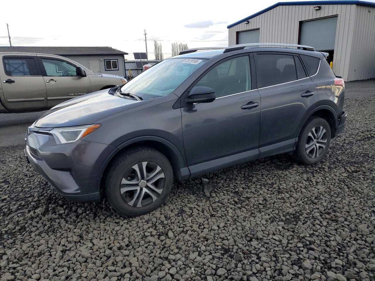 2017 Toyota RAV4 LE, VIN 2T3BFREV8HW645812 — Rear end