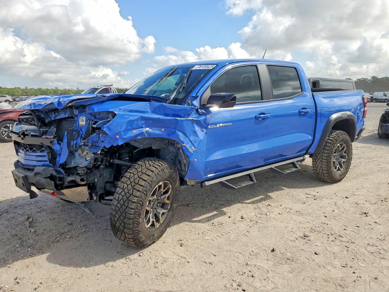2025 Chevrolet Colorado 4WD ZR2, VIN 1GCPTFEKXS1203008 — Auction photo