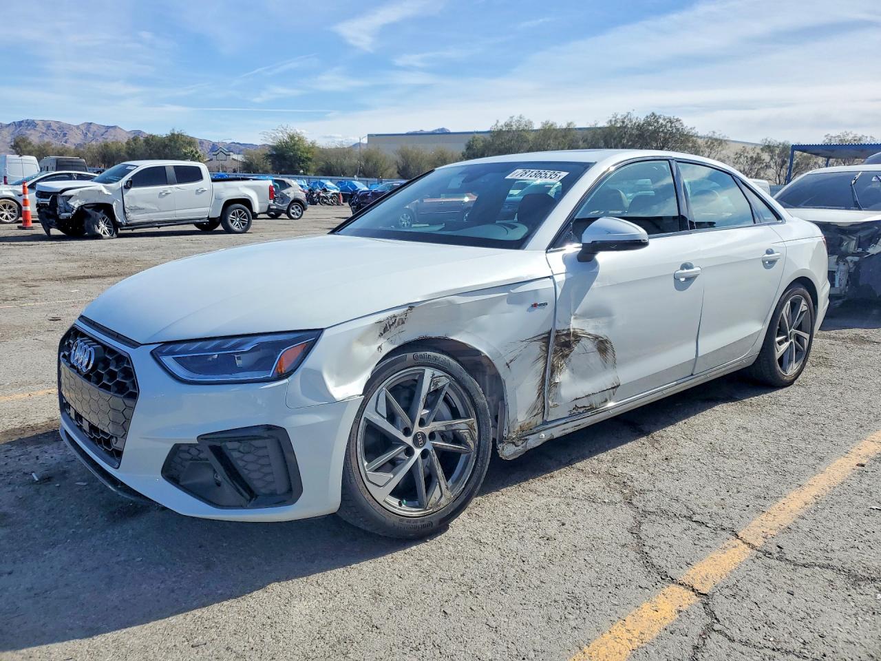 2025 Audi A4 S line Premium Plus, VIN WAUEAAF42SN001995 — Front end