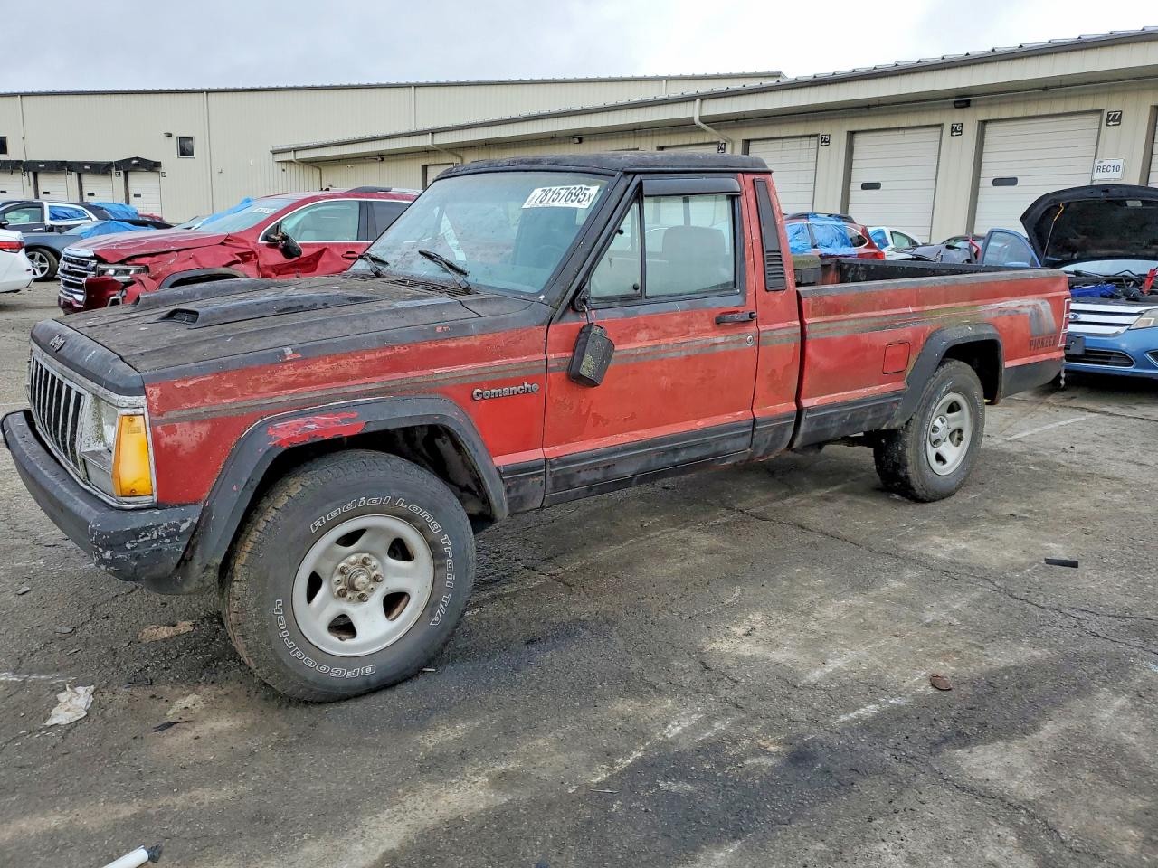 1990 Jeep Comanche, VIN 1J7FT36LXLL153098 — Мелкие вмятины и царапины