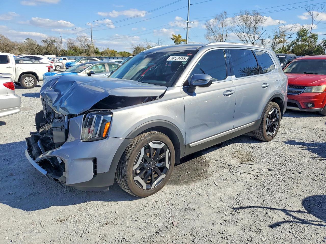 2025 Kia Telluride EX, VIN 5XYP34GC1SG647243 — Перед