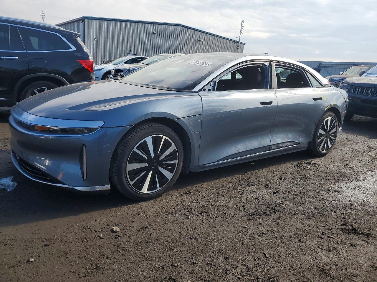 2024 Lucid Air Grand Touring, VIN 50EA1GBA4RA001204 — Side