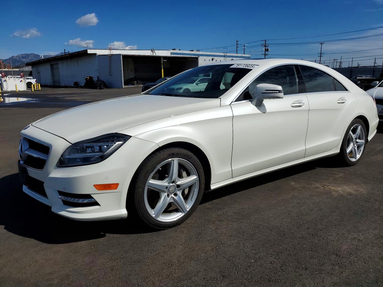 2013 Mercedes-Benz CLS 550, VIN WDDLJ7DB1DA074905 — Undercarriage
