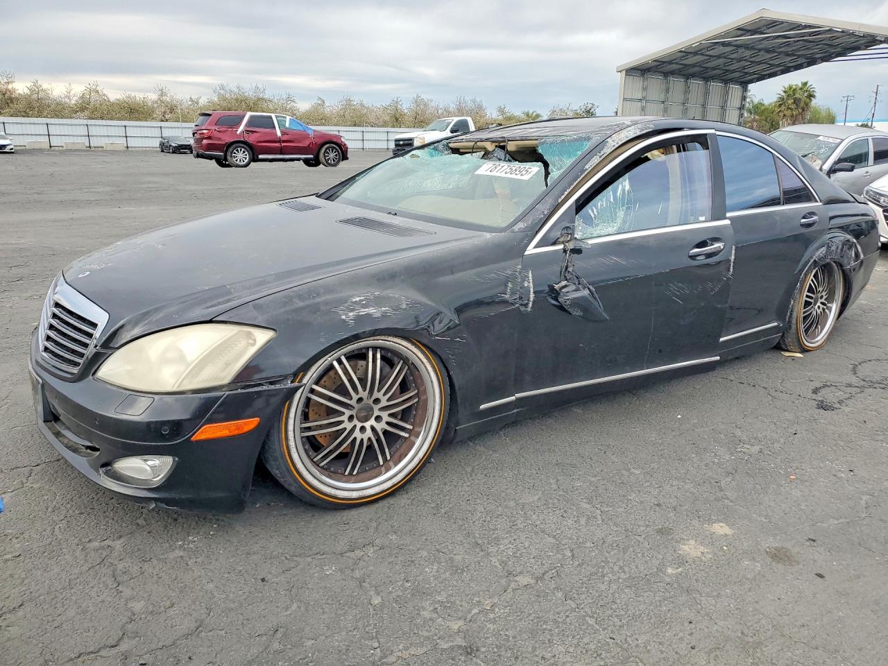 2007 Mercedes-Benz S 550, VIN WDDNG71X27A114484 — Rollover