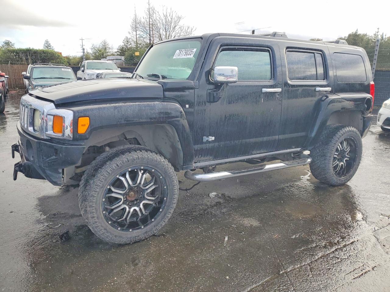 2007 Hummer H3 SUV, VIN 5GTDN13E578164431 — Minor dents and scratches