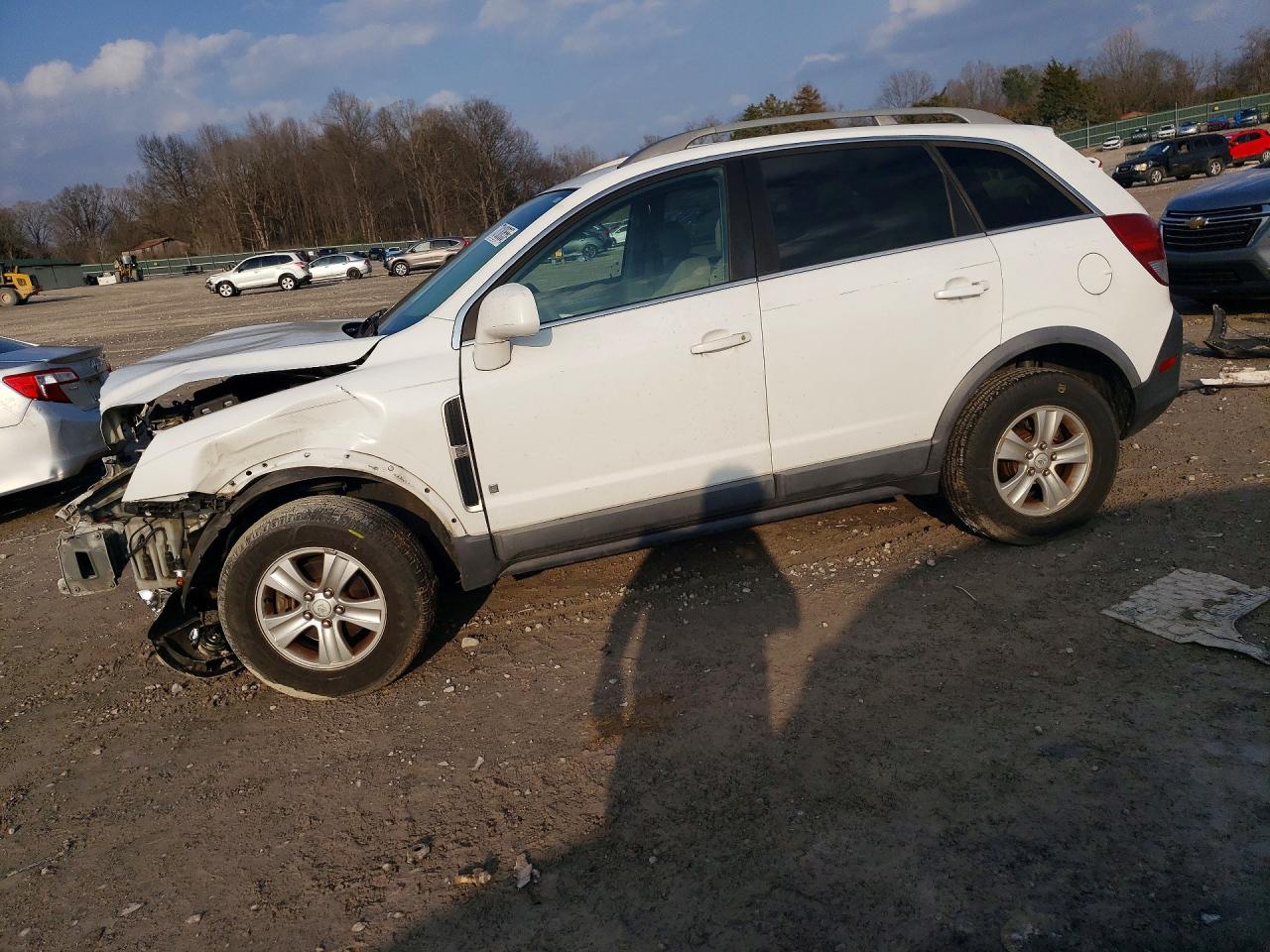 2008 Saturn VUE XE, VIN 3GSCL33P98S573843 — Front end