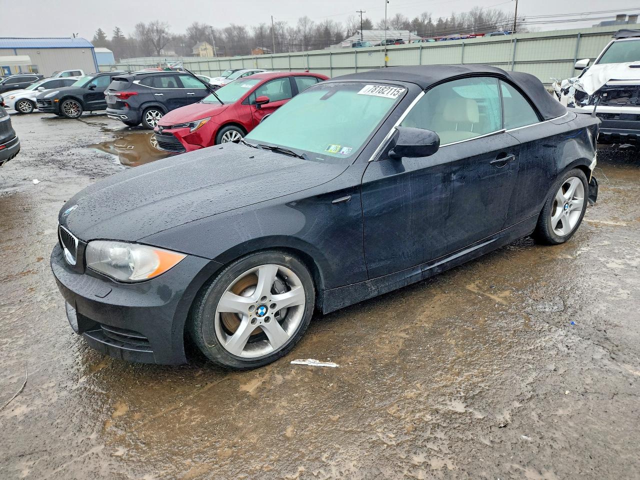 2011 BMW 1 Series 135i, VIN WBAUN7C51BVM25149 — Rear end