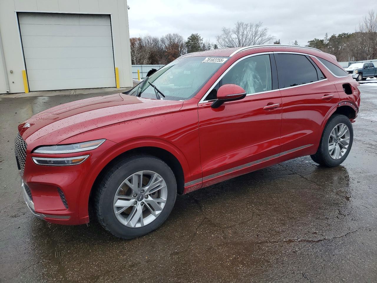 2022 Genesis GV70 2.5T, VIN KMUMADTB6NU023136 — Rear end