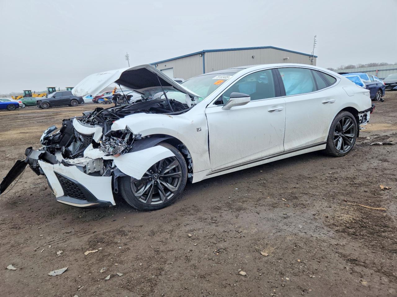 2023 Lexus LS 500 F Sport, VIN JTHF51GF6P5011639 — Auction photo