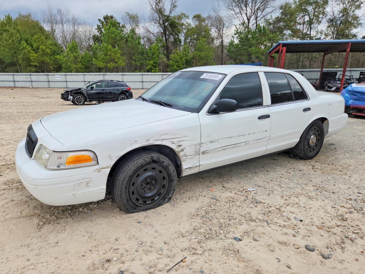 2003 Ford Police Interceptor Street Appear, VIN 2FAFP71WX3X174574 — Side