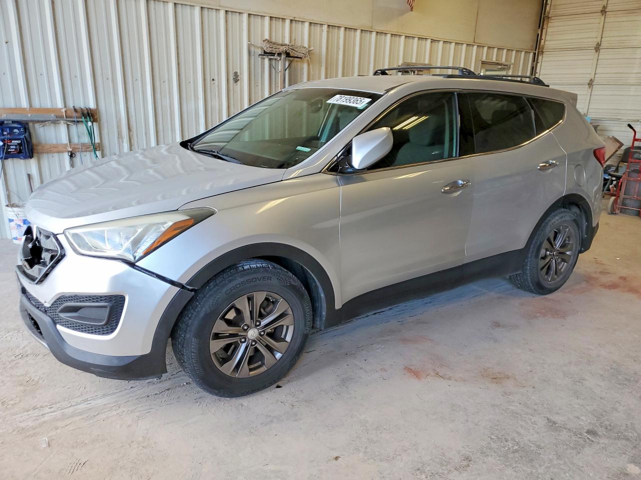 2013 Hyundai Santa Fe Sport, VIN 5XYZT3LB6DG109348 — Front end