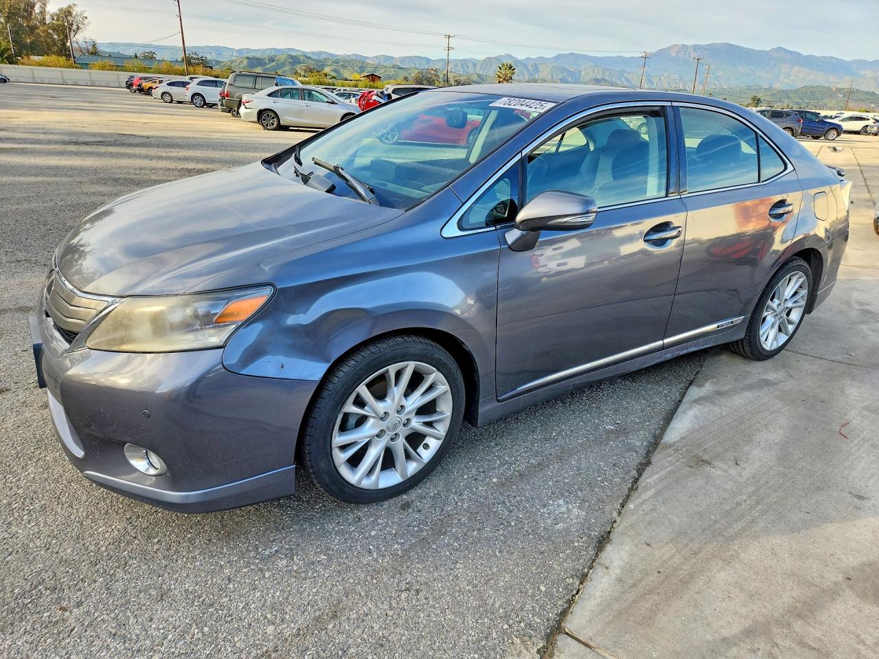 2012 Lexus HS 250h, VIN JTHBB1BA5C2051502 — Front end