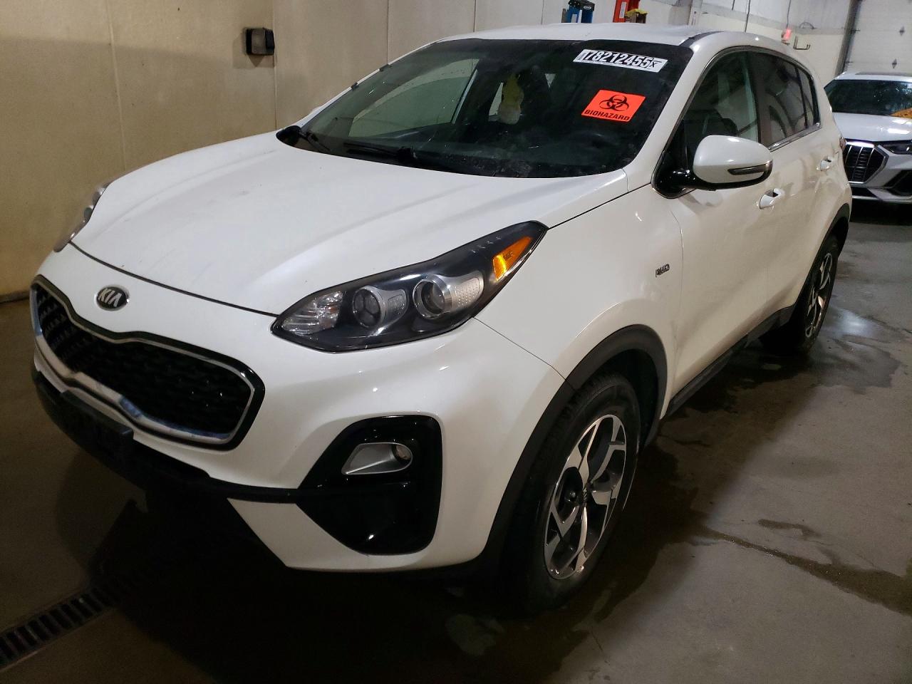 2021 Kia Sportage LX, VIN KNDPMCACXM7934497 — Vandalism