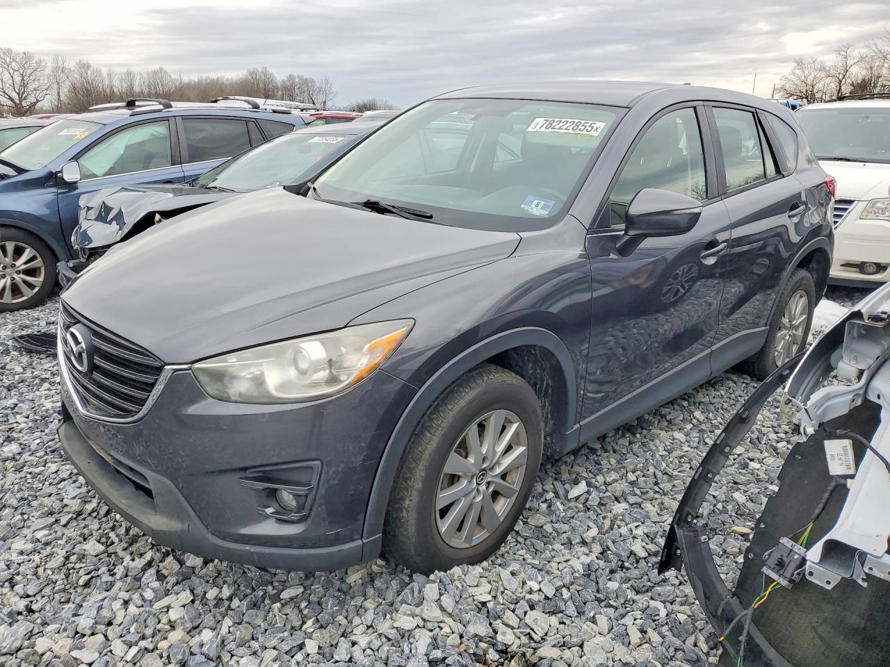 2016 Mazda CX-5 Sport, VIN JM3KE4BY7G0767995 — Front end