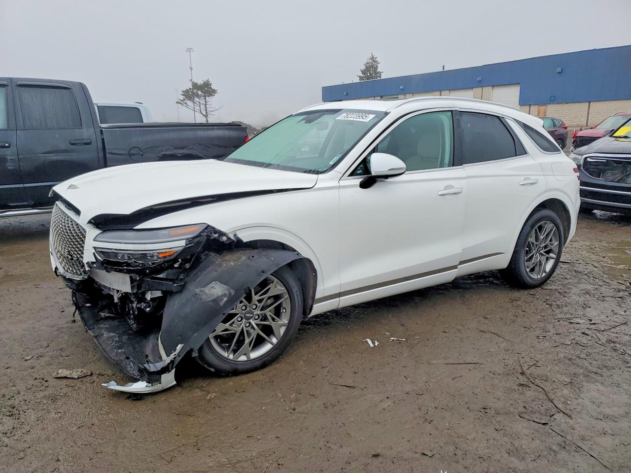 2022 Genesis GV70 2.5T, VIN KMUMADTB8NU073214 — Front end