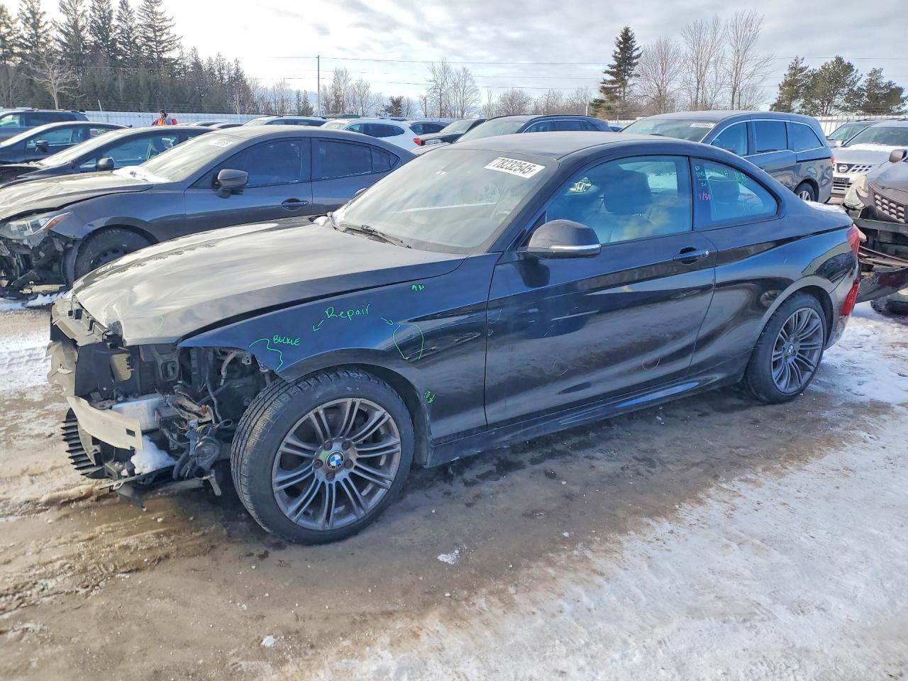 2015 BMW 2 Series 228i xDrive, VIN WBA1F7C54FV367298 — Front end