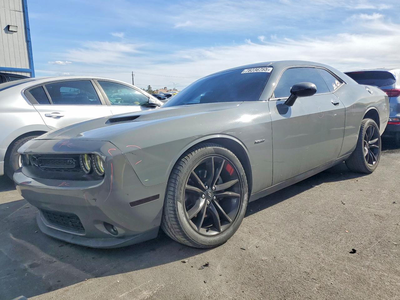 2017 Dodge Challenger R/T, VIN 2C3CDZBT7HH611068 — Undercarriage